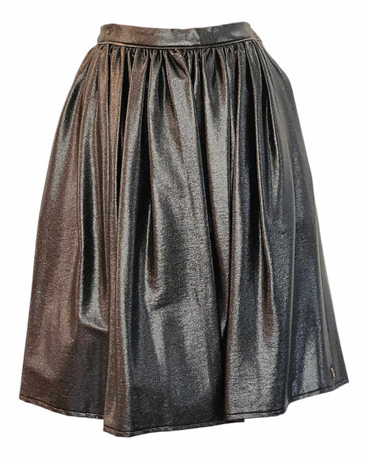 Midnight Sky - 28" Pleated Skirt With Pockets