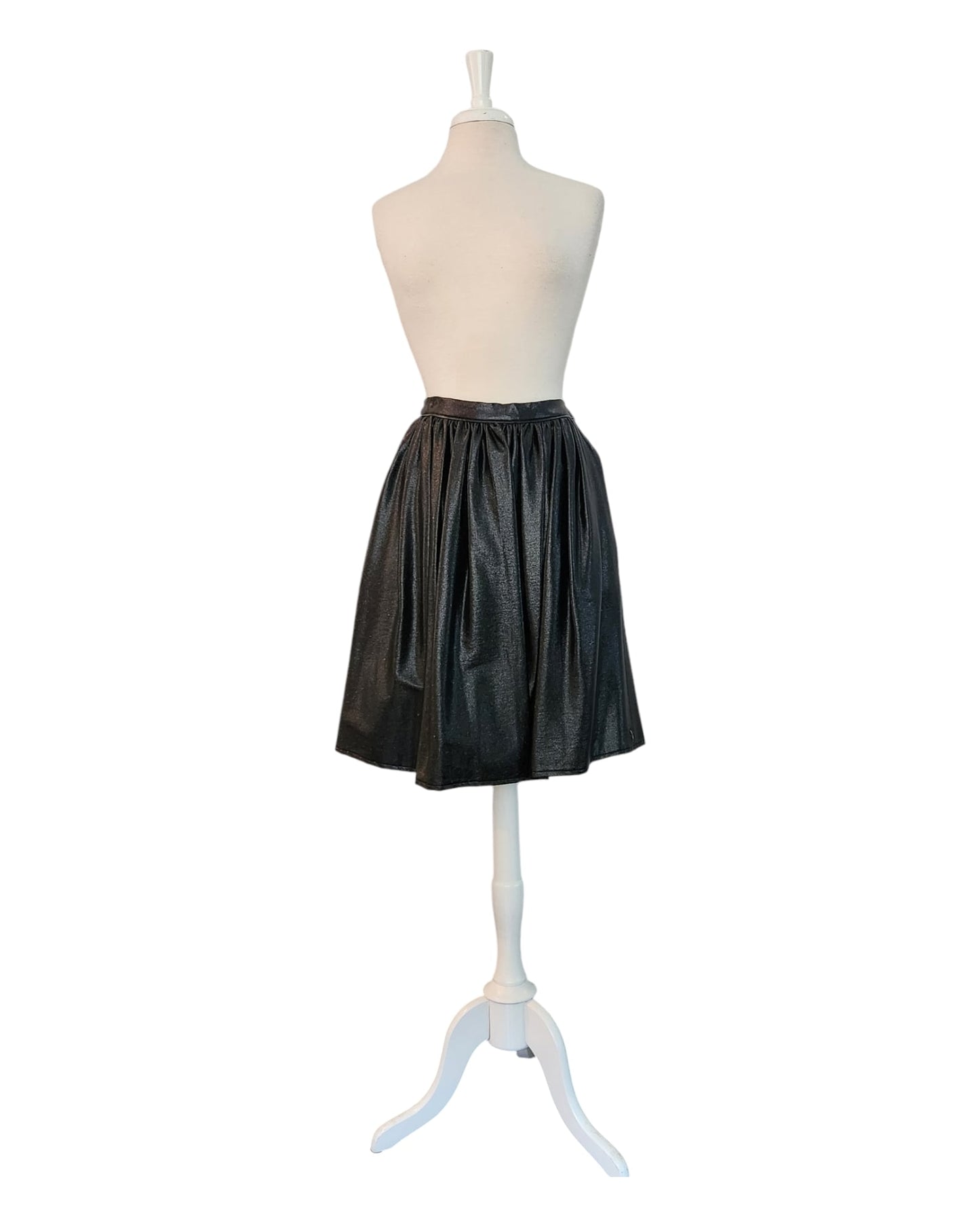 Midnight Sky - 28" Pleated Skirt With Pockets