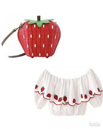 The Very Berry Strawberry Purse